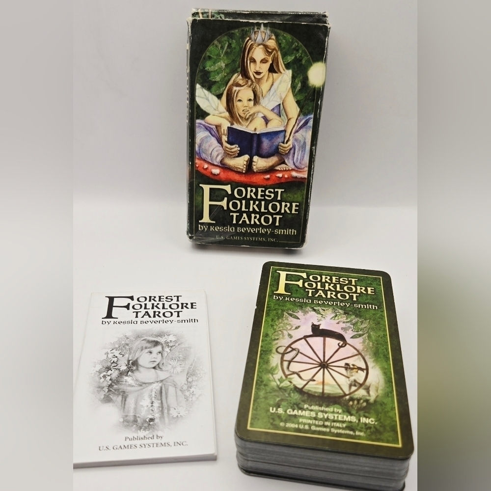 Forest Folklore Tarot Deck by Kessia Beverley-Smith | OOP Collectible - Picture 7 of 13